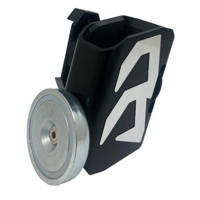 Portacargador aluminio con iman Alpha X DAA gris