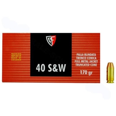 Cartucho 40 170gr fmj fiocchi