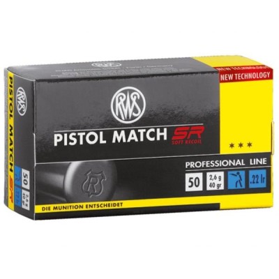 Cartucho 22 Pistol Match SR RWS