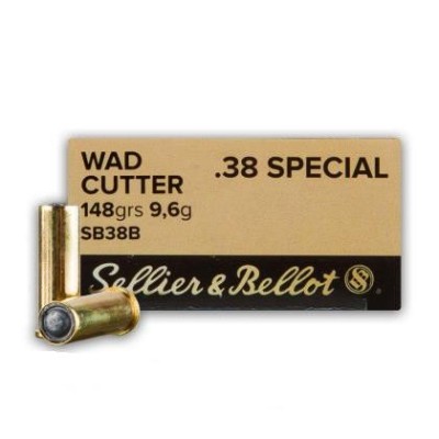 Cartucho 38 Spl WC 148gr S&B