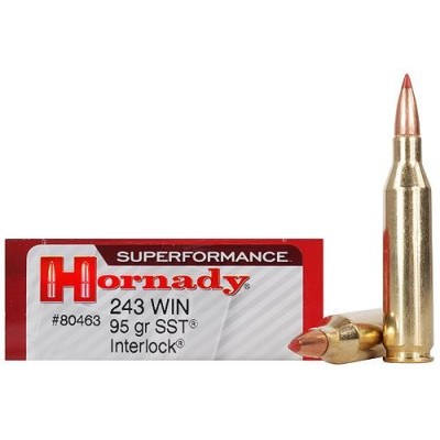 Cartucho 243 95gr SST Superformace Hornady