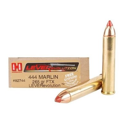 Cartucho 444 Marlin 265gr FTX Lever Ev. Hornady