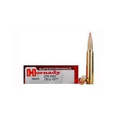 Cartucho 270 Win 130gr SST SPF Hornady