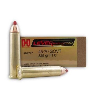 Cartucho 45-70 325gr FTXLever Ev. Hornady