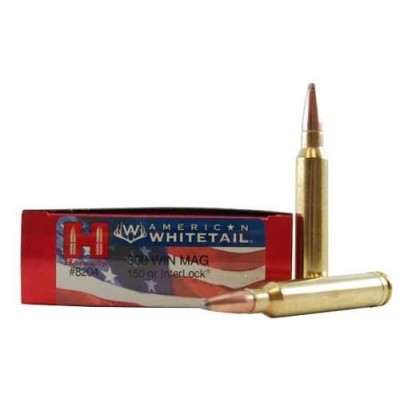Cartucho 300 Win Mag 150gr Interlock Whitetail Hornady
