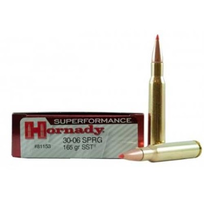 Cartucho 30-06 165gr SST Superformance Hornady