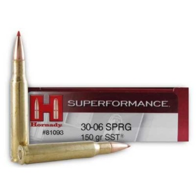Cartucho 30-06 150gr SST Superformance Hornady