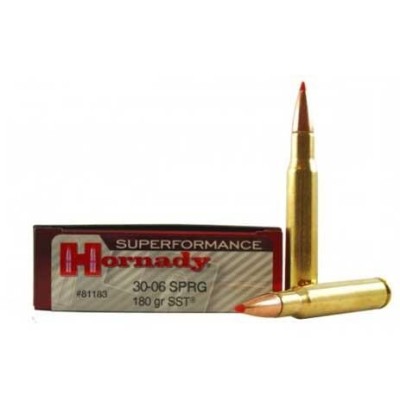 Cartucho 30-06 180gr SST Superformance Hornady