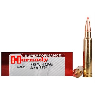 Cartucho 338 225gr SST Superformance Hornady
