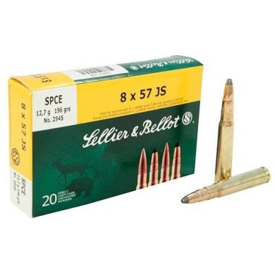 Cartucho 8x57 JS SPCE S&B