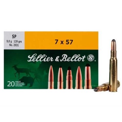 Cartucho 7x57 SP S&B