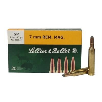 Cartucho 7mm Rem Mag 173gr SPCE S&B