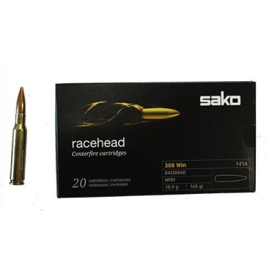 Cartucho 308 Win 168gr Racehead OTM Sako