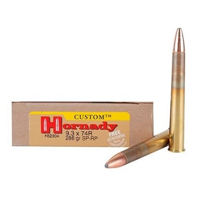 Cartucho 9,3x74R 286gr SP Dangerous Hornady