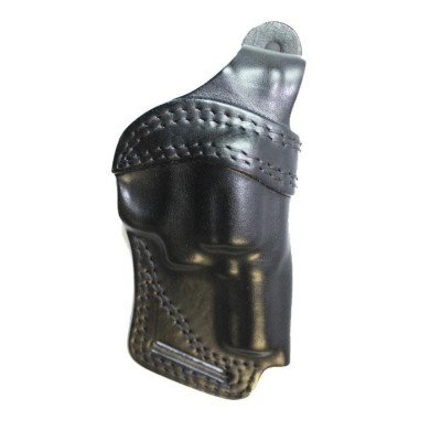 Funda revolver 2\" cuero c/ corchete VEGA