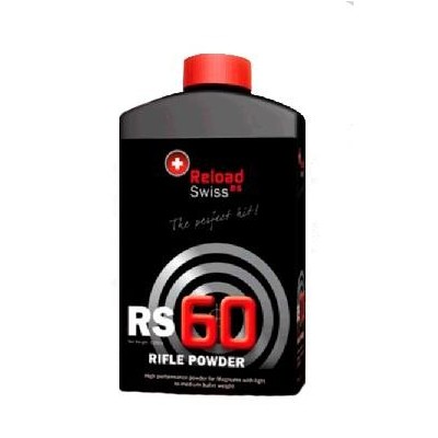 Polvora RS60 (Rifle) Reload Swiss (1 Kg)