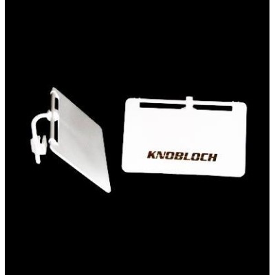 Pantalla lateral blanca 40mm Knobloch