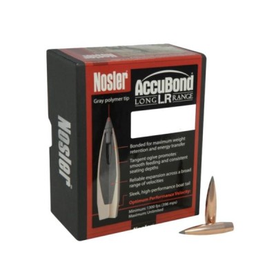 Punta 6,5mm 142gr Accubond Long Range Nosler