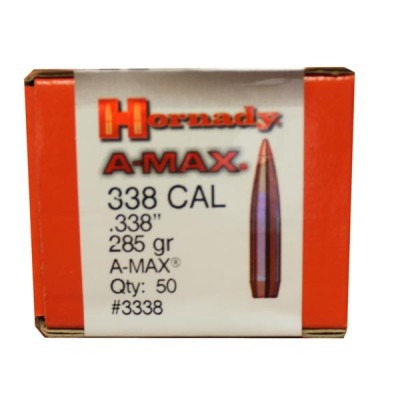 Punta 338 285gr A-Max Hornady