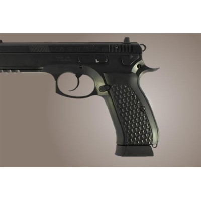 Cacha fibra vidrio negro pistola CZ 75 HOGUE