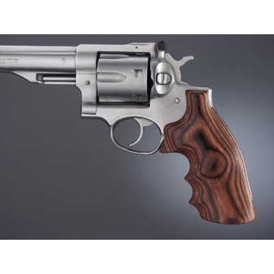 Cacha  madera laminada dedos marcados rev. Ruger HOGUE