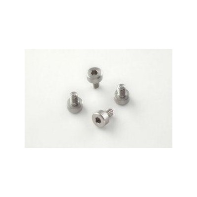 Tornillo cromado (4) cacha pistola Ruger MK II  HOGUE