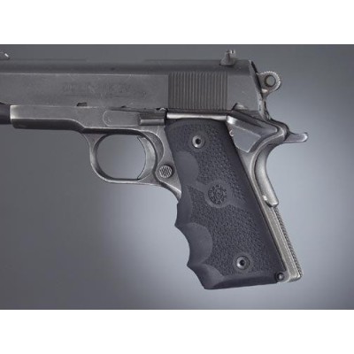 Cacha goma punteada dedos marcados pistola 1911 compact HOGUE