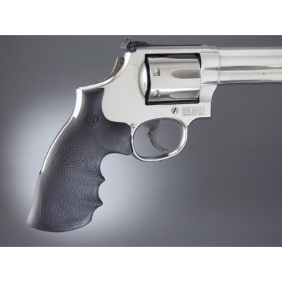 Cacha goma revolver SW armazón K/L redonda HOGUE