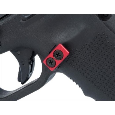 Boton retenida cargador sobredim. Glock 4 Gen Rojo TONI SYSTEM