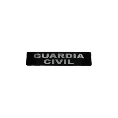 Cartel espalda (100x290 mm) GUARDIA CIVIL