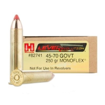Cartucho 45-70 250gr Lever Evolution Hornady