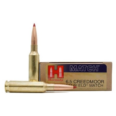 Cartucho 6,5 Creedmoor 147gr ELD Match Hornady