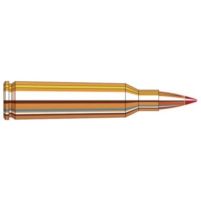 Cartucho 7x65R 140gr GMX Hornady