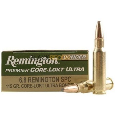 Cartucho 6,8 Rem 115gr Core Lock Ultra