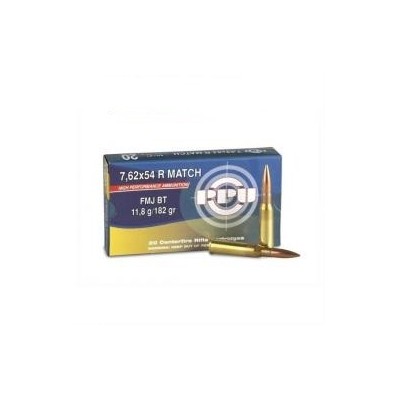 Cartucho 7,62x54R 182gr FMJBT Prvi