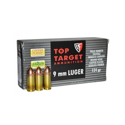 Cartucho 9 124gr Top Target Fiocchi