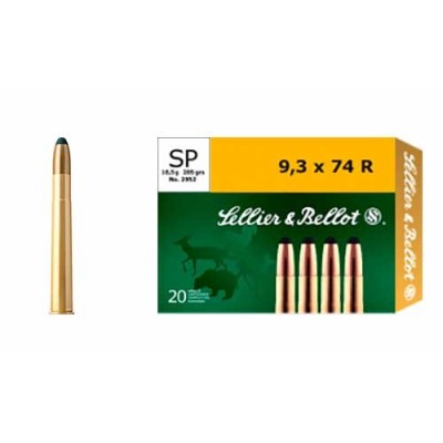 Cartucho 9,3x74R 286gr S&B