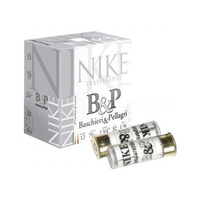 Cartucho 12 (9) 32gr Nike transparente Baschieri & Pellagri