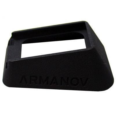 Armanov black AR15 charger extender