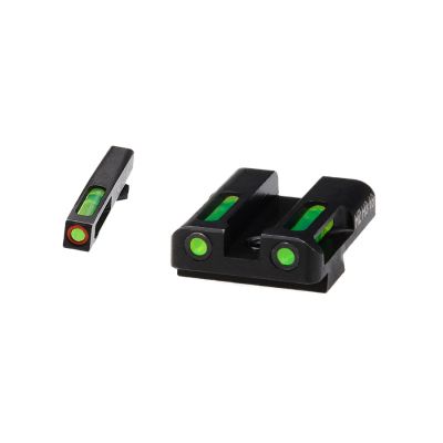 Rear Sight and front sight Green Glock