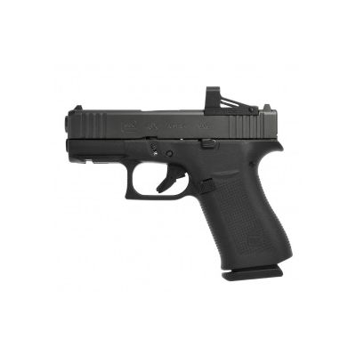Pistola 9 43X MOS  negra Glock ( con mira Shield)