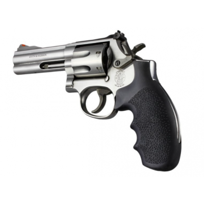 Grip revolver K / L round rubber dotted Hogue