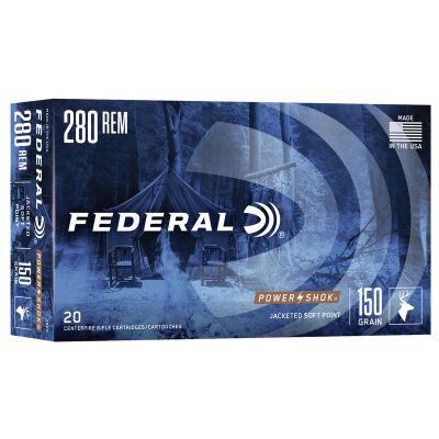 Cartridge 280 Rem 150gr SP Federal