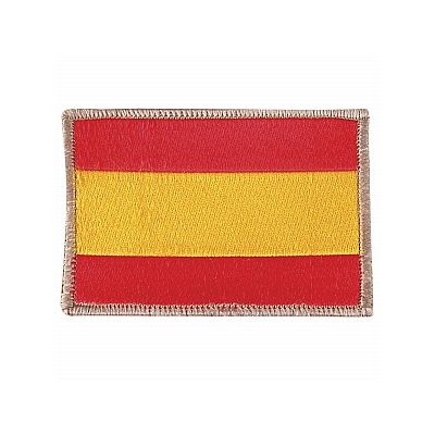 Embroidered Patch Spain with velcro