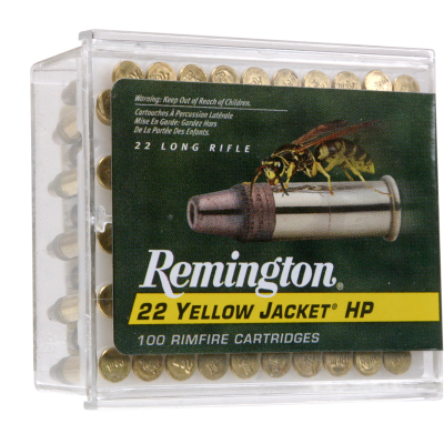 Cartridge 22 Yellow Jacket air rifle Remington