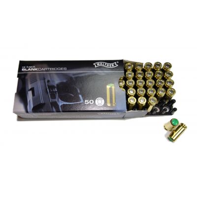Cartucho fogueo 8mm Blank Walther