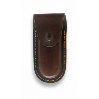 Holster small ueña brown leather 11 cm