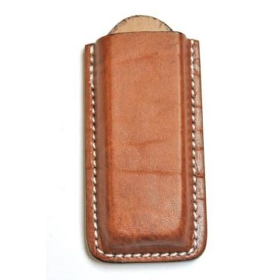 Portacargador brown leather CS9 (8 shots)