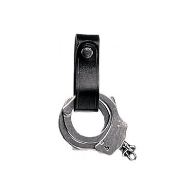 Handcuff handcuff s black leather