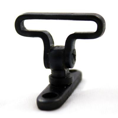 Semi-fine rifle holder ring with barrel stop